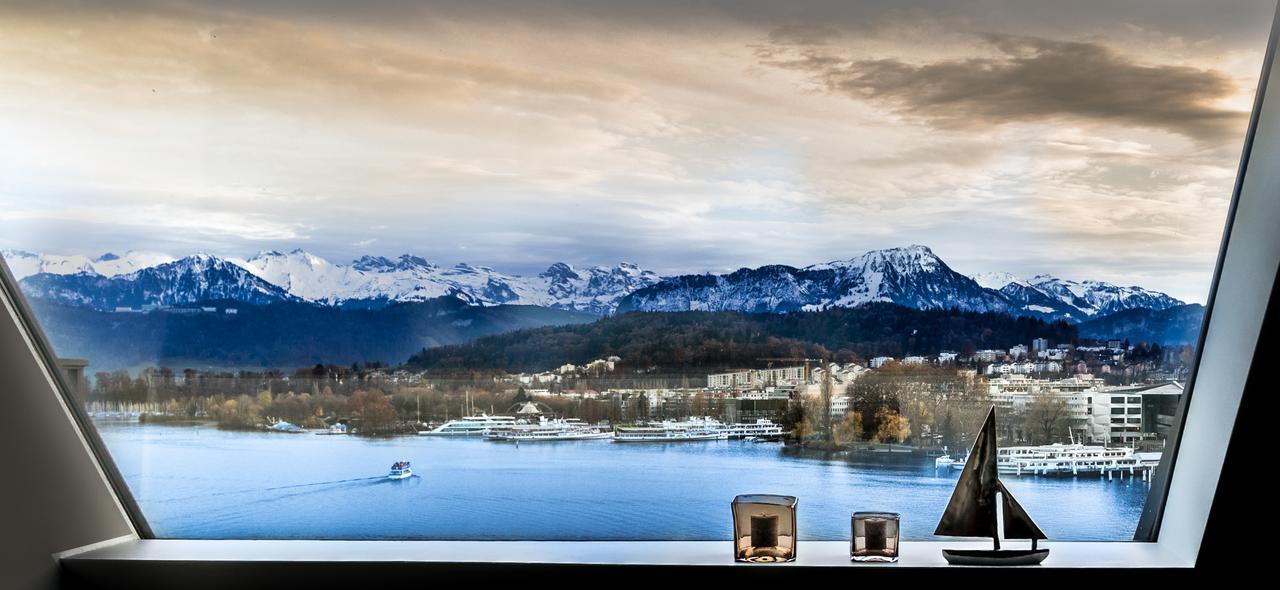 Lucerne Lake View Apartments Eksteriør bilde